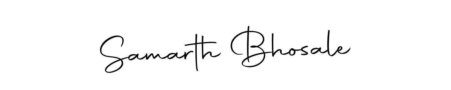 Make a beautiful signature design for name Samarth Bhosale. With this signature (Autography-DOLnW) style, you can create a handwritten signature for free. Samarth Bhosale signature style 10 images and pictures png