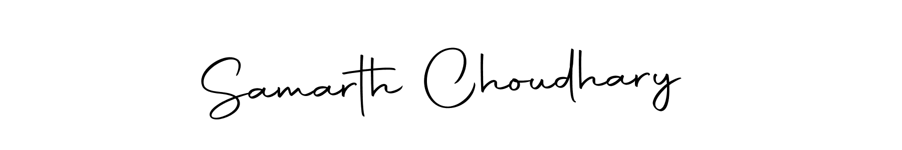 Samarth Choudhary  stylish signature style. Best Handwritten Sign (Autography-DOLnW) for my name. Handwritten Signature Collection Ideas for my name Samarth Choudhary . Samarth Choudhary  signature style 10 images and pictures png