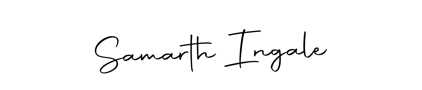 You can use this online signature creator to create a handwritten signature for the name Samarth Ingale. This is the best online autograph maker. Samarth Ingale signature style 10 images and pictures png