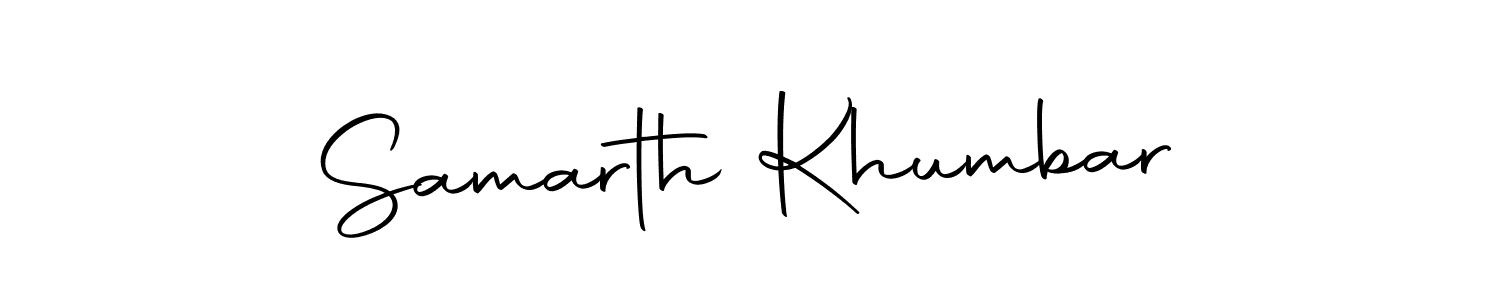It looks lik you need a new signature style for name Samarth Khumbar. Design unique handwritten (Autography-DOLnW) signature with our free signature maker in just a few clicks. Samarth Khumbar signature style 10 images and pictures png