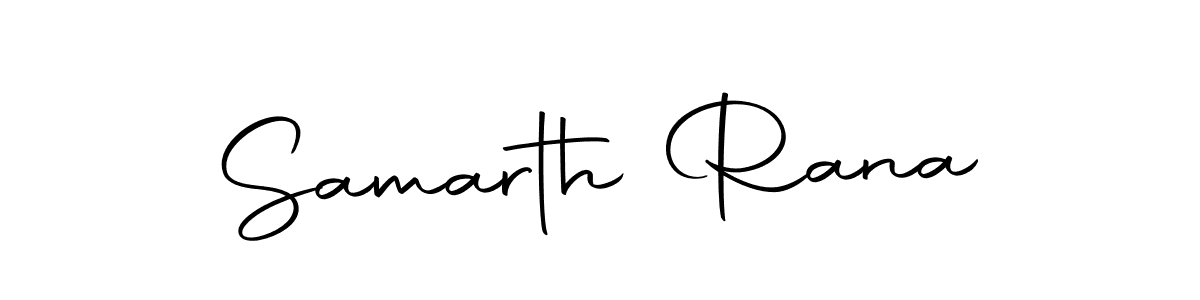 Make a beautiful signature design for name Samarth Rana. With this signature (Autography-DOLnW) style, you can create a handwritten signature for free. Samarth Rana signature style 10 images and pictures png