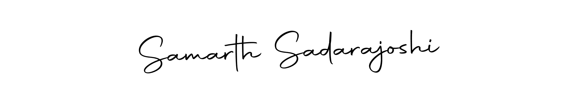 Autography-DOLnW is a professional signature style that is perfect for those who want to add a touch of class to their signature. It is also a great choice for those who want to make their signature more unique. Get Samarth Sadarajoshi name to fancy signature for free. Samarth Sadarajoshi signature style 10 images and pictures png