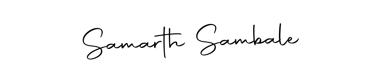 Similarly Autography-DOLnW is the best handwritten signature design. Signature creator online .You can use it as an online autograph creator for name Samarth Sambale. Samarth Sambale signature style 10 images and pictures png