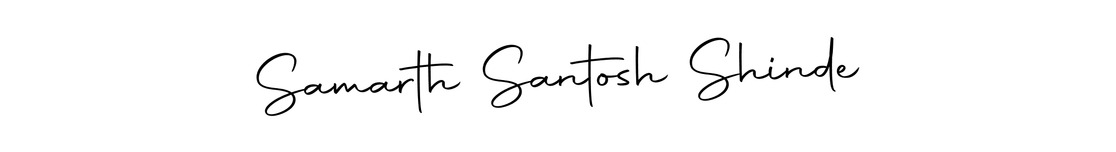 The best way (Autography-DOLnW) to make a short signature is to pick only two or three words in your name. The name Samarth Santosh Shinde include a total of six letters. For converting this name. Samarth Santosh Shinde signature style 10 images and pictures png