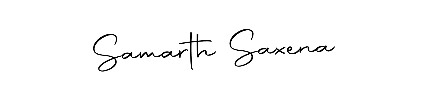 How to make Samarth Saxena signature? Autography-DOLnW is a professional autograph style. Create handwritten signature for Samarth Saxena name. Samarth Saxena signature style 10 images and pictures png