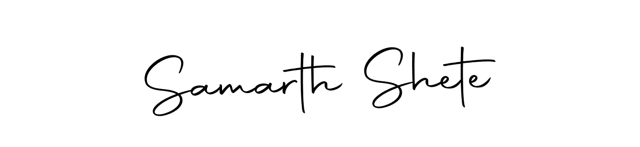 Make a beautiful signature design for name Samarth Shete. With this signature (Autography-DOLnW) style, you can create a handwritten signature for free. Samarth Shete signature style 10 images and pictures png