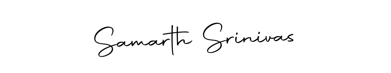 The best way (Autography-DOLnW) to make a short signature is to pick only two or three words in your name. The name Samarth Srinivas include a total of six letters. For converting this name. Samarth Srinivas signature style 10 images and pictures png