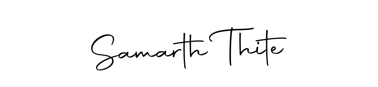 Samarth Thite stylish signature style. Best Handwritten Sign (Autography-DOLnW) for my name. Handwritten Signature Collection Ideas for my name Samarth Thite. Samarth Thite signature style 10 images and pictures png