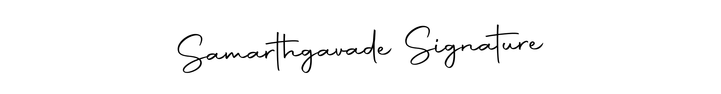 The best way (Autography-DOLnW) to make a short signature is to pick only two or three words in your name. The name Samarthgavade Signature include a total of six letters. For converting this name. Samarthgavade Signature signature style 10 images and pictures png