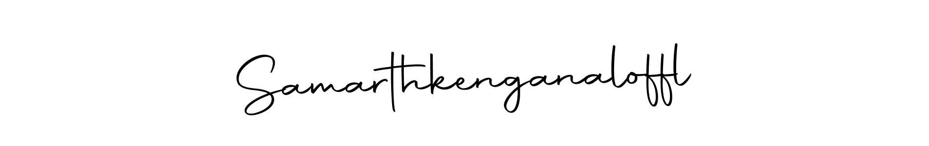 Make a beautiful signature design for name Samarthkenganaloffl. With this signature (Autography-DOLnW) style, you can create a handwritten signature for free. Samarthkenganaloffl signature style 10 images and pictures png