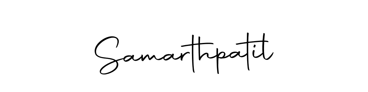 Make a beautiful signature design for name Samarthpatil. Use this online signature maker to create a handwritten signature for free. Samarthpatil signature style 10 images and pictures png