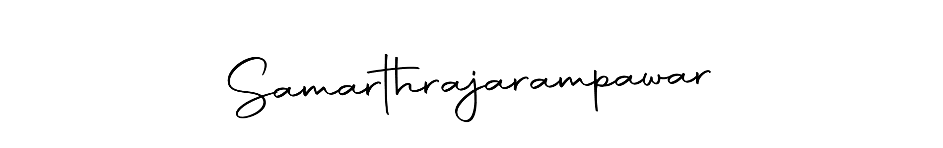 The best way (Autography-DOLnW) to make a short signature is to pick only two or three words in your name. The name Samarthrajarampawar include a total of six letters. For converting this name. Samarthrajarampawar signature style 10 images and pictures png