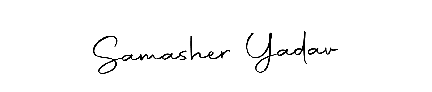 Once you've used our free online signature maker to create your best signature Autography-DOLnW style, it's time to enjoy all of the benefits that Samasher Yadav name signing documents. Samasher Yadav signature style 10 images and pictures png