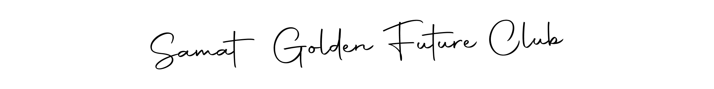How to make Samat Golden Future Club signature? Autography-DOLnW is a professional autograph style. Create handwritten signature for Samat Golden Future Club name. Samat Golden Future Club signature style 10 images and pictures png