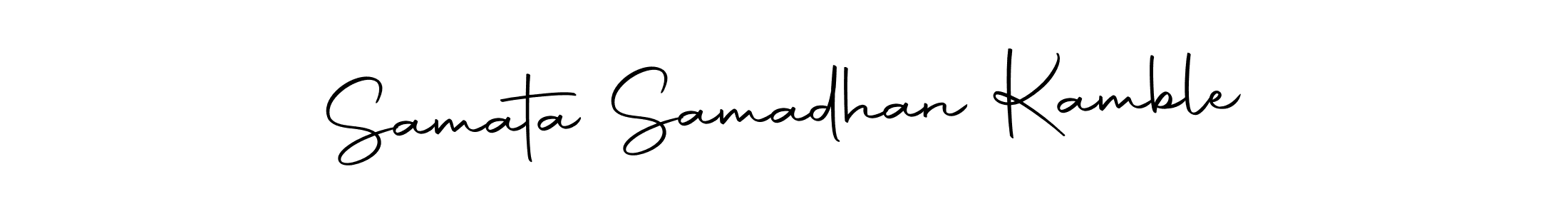 Samata Samadhan Kamble stylish signature style. Best Handwritten Sign (Autography-DOLnW) for my name. Handwritten Signature Collection Ideas for my name Samata Samadhan Kamble. Samata Samadhan Kamble signature style 10 images and pictures png
