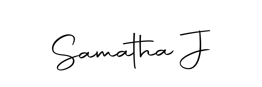 Once you've used our free online signature maker to create your best signature Autography-DOLnW style, it's time to enjoy all of the benefits that Samatha J name signing documents. Samatha J signature style 10 images and pictures png