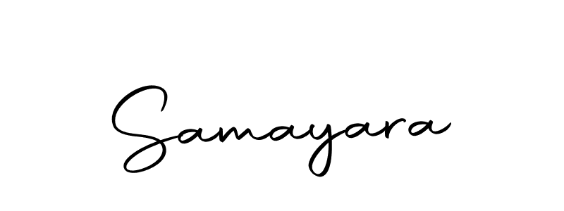 How to make Samayara name signature. Use Autography-DOLnW style for creating short signs online. This is the latest handwritten sign. Samayara signature style 10 images and pictures png