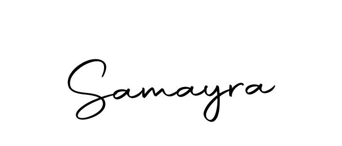 Make a beautiful signature design for name Samayra. With this signature (Autography-DOLnW) style, you can create a handwritten signature for free. Samayra signature style 10 images and pictures png