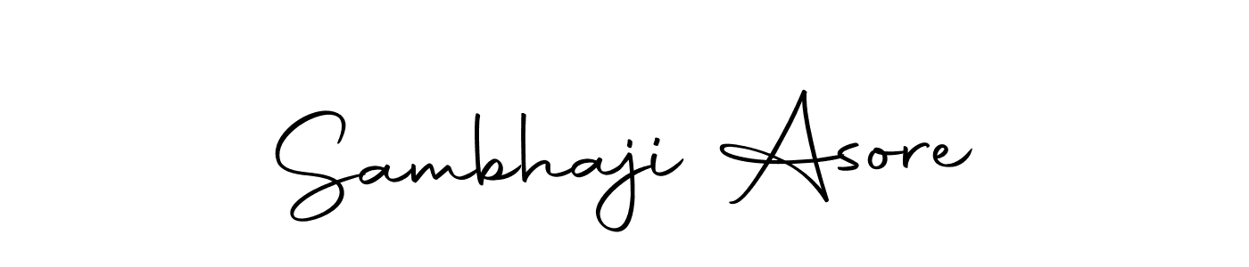 Once you've used our free online signature maker to create your best signature Autography-DOLnW style, it's time to enjoy all of the benefits that Sambhaji Asore name signing documents. Sambhaji Asore signature style 10 images and pictures png