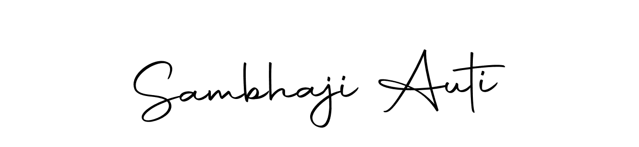 Make a beautiful signature design for name Sambhaji Auti. With this signature (Autography-DOLnW) style, you can create a handwritten signature for free. Sambhaji Auti signature style 10 images and pictures png