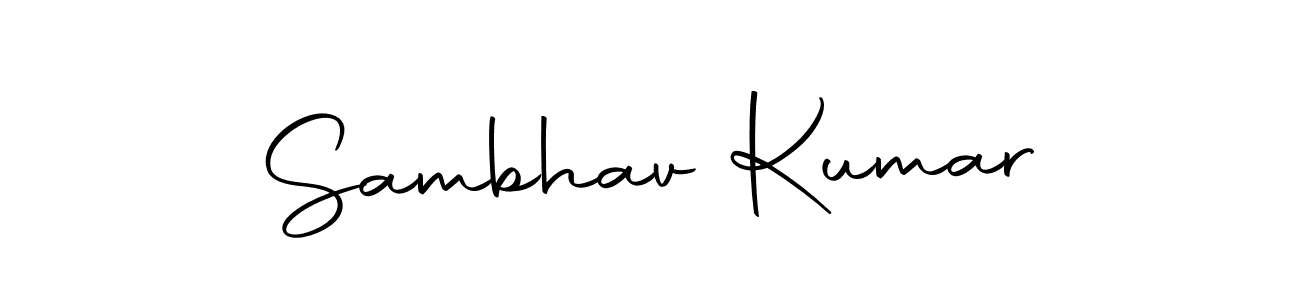 This is the best signature style for the Sambhav Kumar name. Also you like these signature font (Autography-DOLnW). Mix name signature. Sambhav Kumar signature style 10 images and pictures png