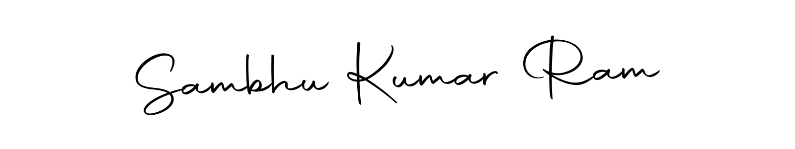 It looks lik you need a new signature style for name Sambhu Kumar Ram. Design unique handwritten (Autography-DOLnW) signature with our free signature maker in just a few clicks. Sambhu Kumar Ram signature style 10 images and pictures png