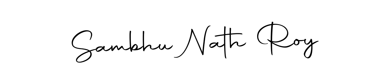Make a beautiful signature design for name Sambhu Nath Roy. Use this online signature maker to create a handwritten signature for free. Sambhu Nath Roy signature style 10 images and pictures png