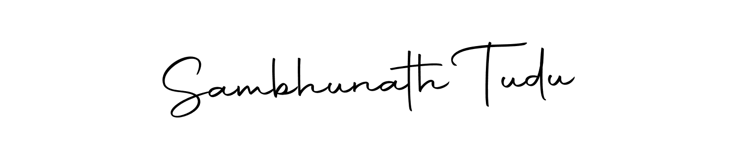 Also we have Sambhunath Tudu name is the best signature style. Create professional handwritten signature collection using Autography-DOLnW autograph style. Sambhunath Tudu signature style 10 images and pictures png