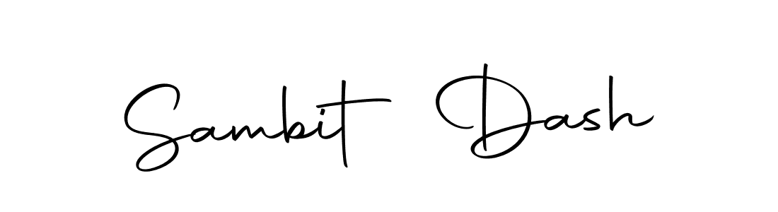 Create a beautiful signature design for name Sambit Dash. With this signature (Autography-DOLnW) fonts, you can make a handwritten signature for free. Sambit Dash signature style 10 images and pictures png