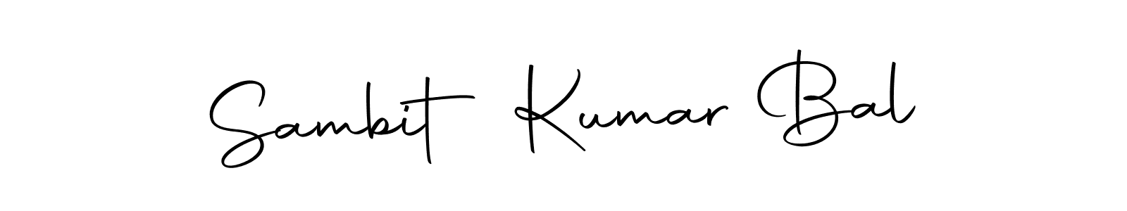 You should practise on your own different ways (Autography-DOLnW) to write your name (Sambit Kumar Bal) in signature. don't let someone else do it for you. Sambit Kumar Bal signature style 10 images and pictures png
