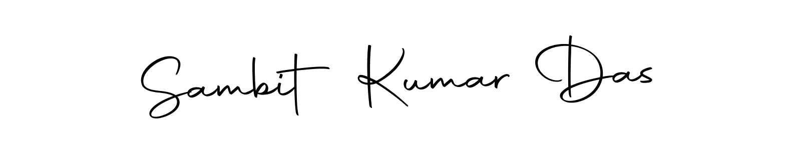 How to make Sambit Kumar Das name signature. Use Autography-DOLnW style for creating short signs online. This is the latest handwritten sign. Sambit Kumar Das signature style 10 images and pictures png