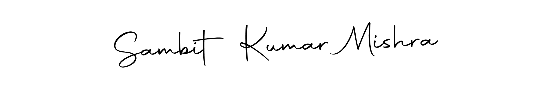 Use a signature maker to create a handwritten signature online. With this signature software, you can design (Autography-DOLnW) your own signature for name Sambit Kumar Mishra. Sambit Kumar Mishra signature style 10 images and pictures png