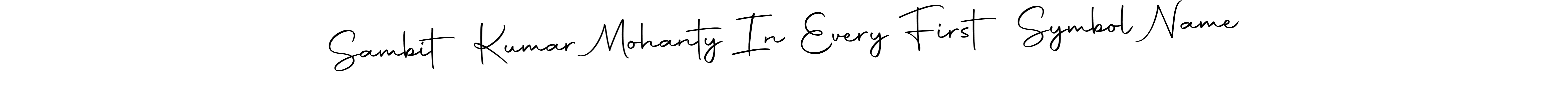 Design your own signature with our free online signature maker. With this signature software, you can create a handwritten (Autography-DOLnW) signature for name Sambit Kumar Mohanty In Every First Symbol Name. Sambit Kumar Mohanty In Every First Symbol Name signature style 10 images and pictures png