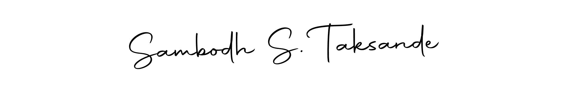 Here are the top 10 professional signature styles for the name Sambodh S. Taksande. These are the best autograph styles you can use for your name. Sambodh S. Taksande signature style 10 images and pictures png