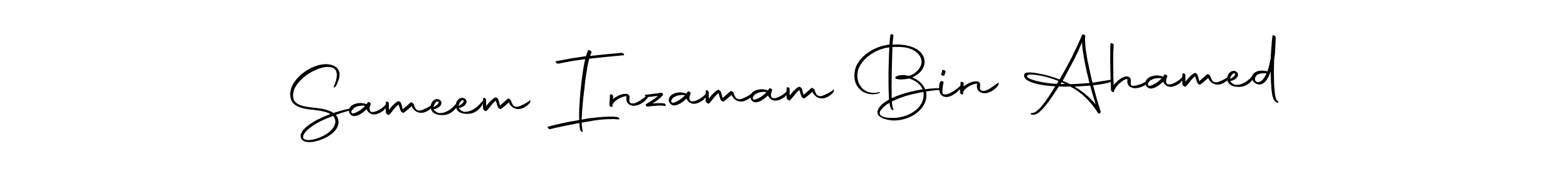 It looks lik you need a new signature style for name Sameem Inzamam Bin Ahamed. Design unique handwritten (Autography-DOLnW) signature with our free signature maker in just a few clicks. Sameem Inzamam Bin Ahamed signature style 10 images and pictures png