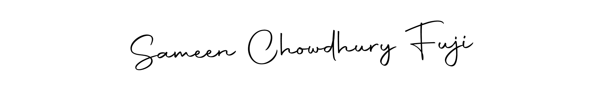 Here are the top 10 professional signature styles for the name Sameen Chowdhury Fuji. These are the best autograph styles you can use for your name. Sameen Chowdhury Fuji signature style 10 images and pictures png