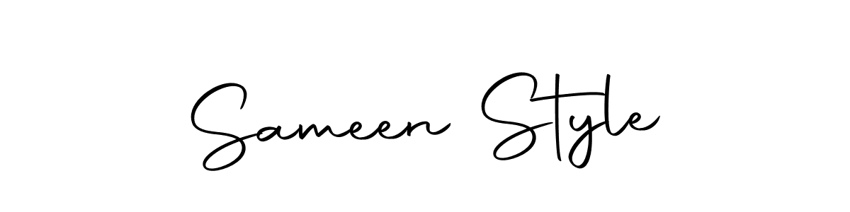 Create a beautiful signature design for name Sameen Style. With this signature (Autography-DOLnW) fonts, you can make a handwritten signature for free. Sameen Style signature style 10 images and pictures png