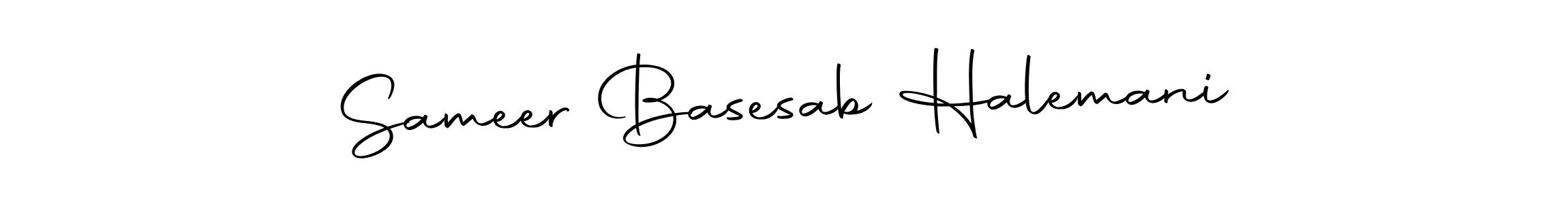 The best way (Autography-DOLnW) to make a short signature is to pick only two or three words in your name. The name Sameer Basesab Halemani include a total of six letters. For converting this name. Sameer Basesab Halemani signature style 10 images and pictures png