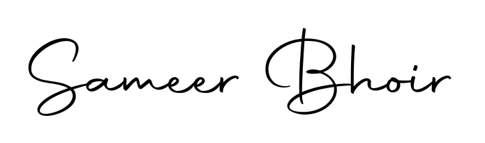 Enhance your business communications with Sameer Bhoir signature in Autography-DOLnW lettering. Clean, modern, and universally compatible. Sameer Bhoir signature style 10 images and pictures png