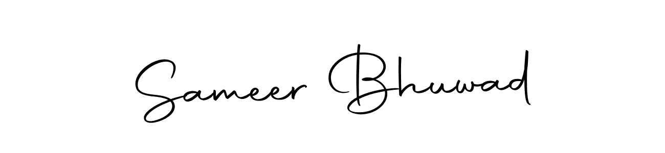 It looks lik you need a new signature style for name Sameer Bhuwad. Design unique handwritten (Autography-DOLnW) signature with our free signature maker in just a few clicks. Sameer Bhuwad signature style 10 images and pictures png