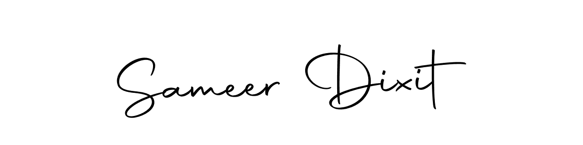 Also we have Sameer Dixit name is the best signature style. Create professional handwritten signature collection using Autography-DOLnW autograph style. Sameer Dixit signature style 10 images and pictures png