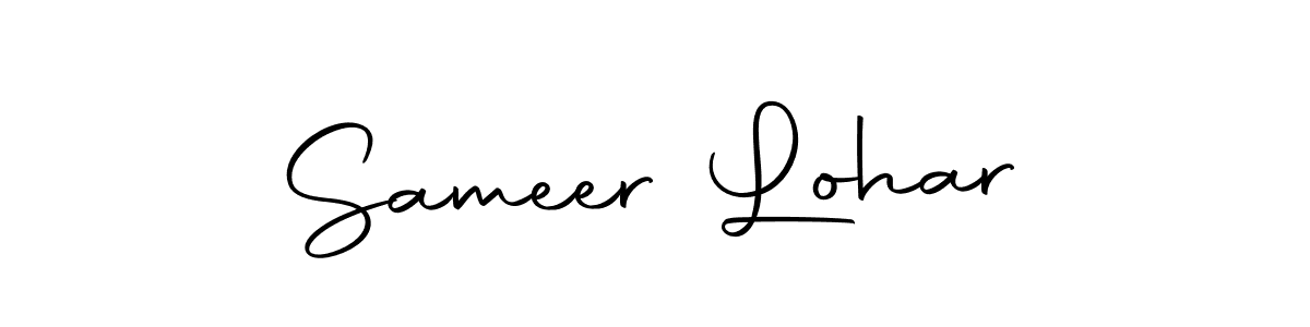 Here are the top 10 professional signature styles for the name Sameer Lohar. These are the best autograph styles you can use for your name. Sameer Lohar signature style 10 images and pictures png