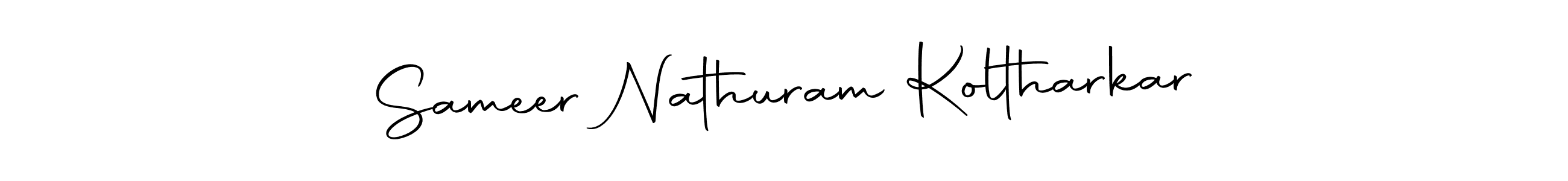 It looks lik you need a new signature style for name Sameer Nathuram Koltharkar. Design unique handwritten (Autography-DOLnW) signature with our free signature maker in just a few clicks. Sameer Nathuram Koltharkar signature style 10 images and pictures png