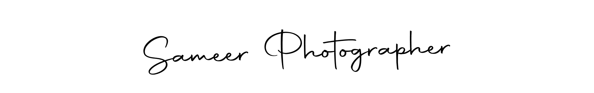 Sameer Photographer stylish signature style. Best Handwritten Sign (Autography-DOLnW) for my name. Handwritten Signature Collection Ideas for my name Sameer Photographer. Sameer Photographer signature style 10 images and pictures png