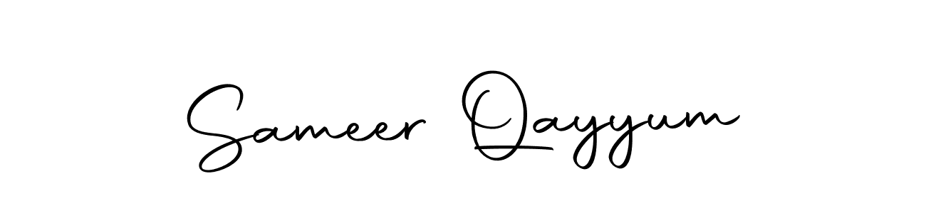 Similarly Autography-DOLnW is the best handwritten signature design. Signature creator online .You can use it as an online autograph creator for name Sameer Qayyum. Sameer Qayyum signature style 10 images and pictures png