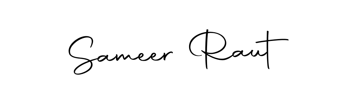 Make a beautiful signature design for name Sameer Raut. With this signature (Autography-DOLnW) style, you can create a handwritten signature for free. Sameer Raut signature style 10 images and pictures png