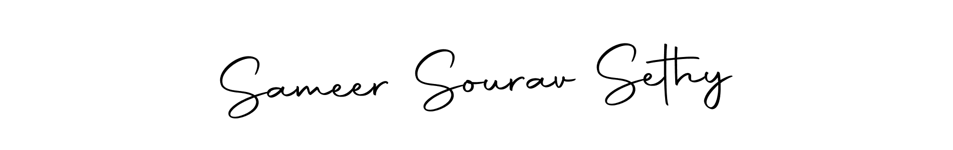 Design your own signature with our free online signature maker. With this signature software, you can create a handwritten (Autography-DOLnW) signature for name Sameer Sourav Sethy. Sameer Sourav Sethy signature style 10 images and pictures png