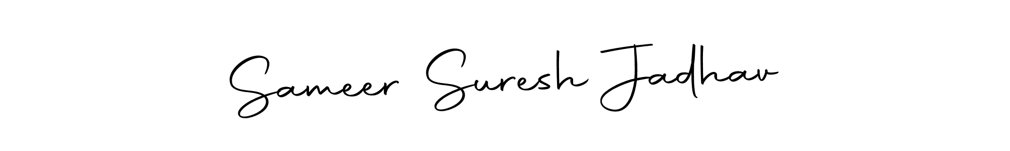 Also we have Sameer Suresh Jadhav name is the best signature style. Create professional handwritten signature collection using Autography-DOLnW autograph style. Sameer Suresh Jadhav signature style 10 images and pictures png