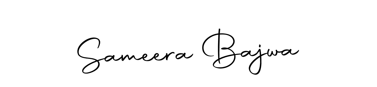 How to Draw Sameera Bajwa signature style? Autography-DOLnW is a latest design signature styles for name Sameera Bajwa. Sameera Bajwa signature style 10 images and pictures png