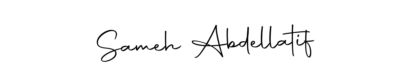 Use a signature maker to create a handwritten signature online. With this signature software, you can design (Autography-DOLnW) your own signature for name Sameh Abdellatif. Sameh Abdellatif signature style 10 images and pictures png